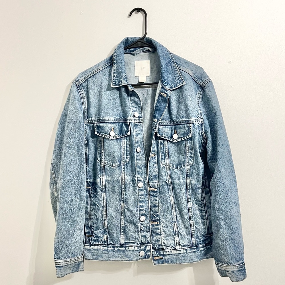 H&M Mens Denim Jacket Small